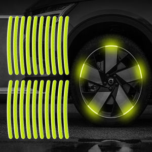 Jiketai Unique Car Body Sticker with Green Strip Design for Hub Decoration