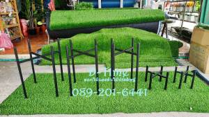 ขาตั้งกระถางเหล็ก ขาตั้งเหล็ก ขาตั้งกระถางมินิมอล มีที่รองขากันพื้นเป็นรอยขีดข่วนจากขาเหล็ก