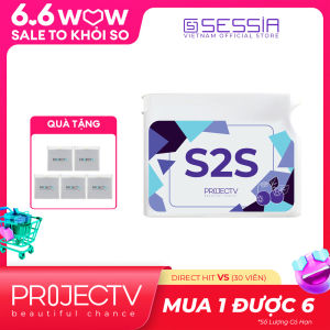 PROJECT V Direct Hit - Thực Phẩm Sức Khỏe S2S - Thị lực tối đa Đôi mắt tinh tường - Hộp 30 Viên nang - Xuất xứ Pháp Hàng Chính Hãng