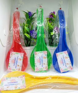 Souvenir Pernikahan centong nasi isi 100 pcs+ kartu ucapan