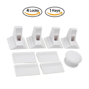 Kids Security Baby Lock Magnetic Child Lock Cabinet Drawer Door Lock Children Protection Lock No Drilling Baby Lock
