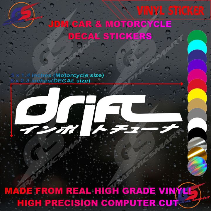 JDM Jap Worx JPCC Sticker Vinyl Decal For All Vehicles High