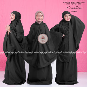 MUKENA TRAVELING MINI POUCH PARASUT KOREA ANAK