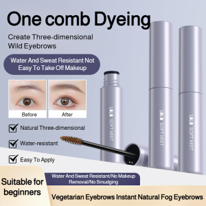 Dual-Headed Three-Dimensional Eyebrow Pencil Eyebrow Dye Dual-Effect in One Natural and Long-Lasting Shaping Not Easy to Smudge Distinct Three-Dimensional Wild Eyebrows染眉膏