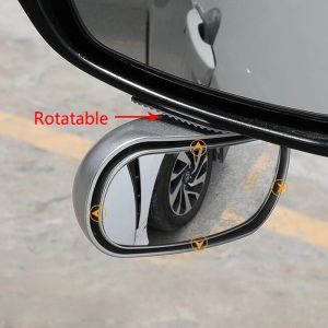 Universal Car 360° Wide Angle Side Rearview Mirror Convex Blind Spot Auxiliary Mirror Driving