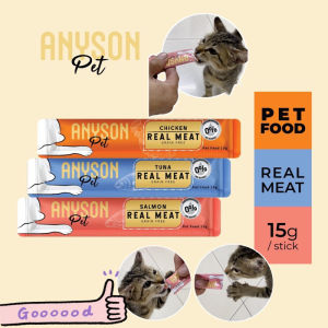 【SG Local】Premium Cat Snack Stick / Catnip Treats - Chicken / Tuna / Salmon / Prawn (15g) Cat Grass Cat Stick