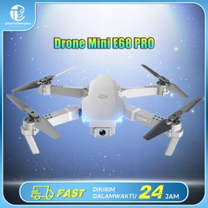 drone 2023 anti nabrak | drone murah keren | drone kamera hp jarak jauh original | drone 4k gimbal murah | E68 4k kamera definisi tinggi/penembakan drone luar/4K Transmisi waktu nyata Fotografi udara HD kendali jarak jauh
