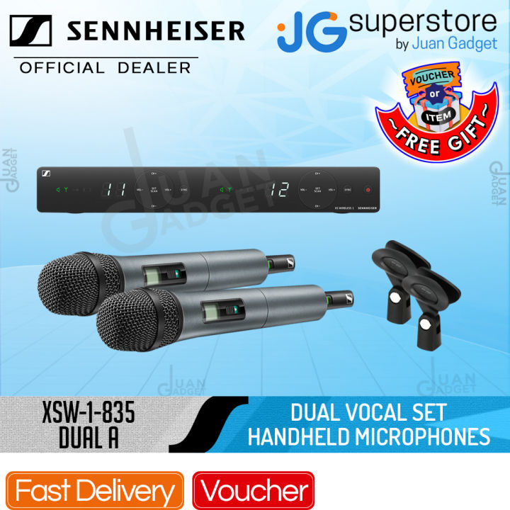 Sennheiser XSW 1 835 Dual Vocal Set with Two 835 Handheld