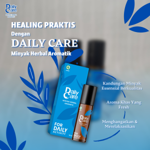 DAILY CARE Mini Roll-On Aromaterapi Herbal Alami 10ml - Alfarizqi OS