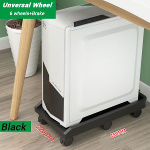 2 Layers CPU Stand PC holder Computer Case Holder PC Storage Base Rack Desktop Tower Cart With Wheels CPU holder 202 Ratings