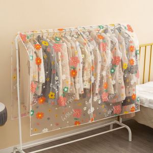 LYMEDIA Thicken Clothes Dust Cover Large Capacity Waterproof Dress Storage Protect High Quality Dustproof Dust Cover Cloth