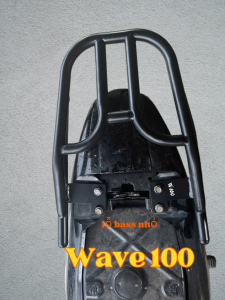 Baga Thay thế cản xe máy zin chắc chắn hơn chịu tải tốt hơn dùng cho tất cả dòng xe Wave 110 (sơn tĩnh điện )