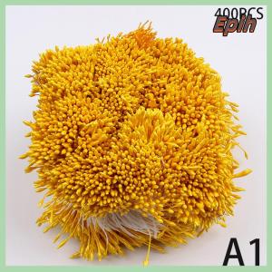 [Epih] 400Pcs Mini Flower Stamen Artificial Pistil Double Heads DIY Floral Craft For Wedding Decor Needlework Scrapbooking