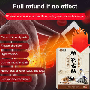 ❤️Hot Sale❤️Black Herbal Patches for Muscle and Joint Pain/【10pcs/box】Joint pain relief herbal patch for Pain Relief Associated With Sore Muscles Arthritis