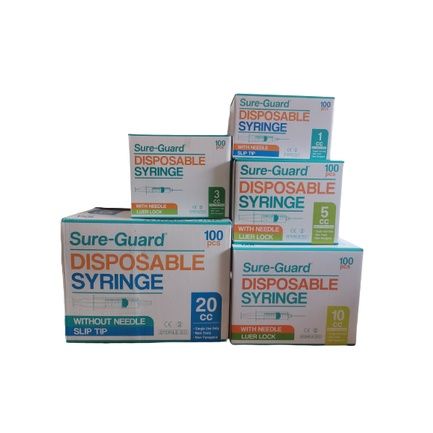 Sureguard Large Disposable Syringe Sureguard | Lazada PH