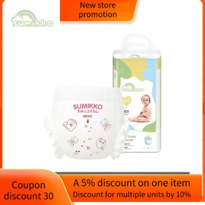 SUMIKKO 50pcs Pull Up Diapers S-3XL for Baby Diaper Unisex Diaper Pants 50pcs S/M/L/XL/XXL/XXXL Baby Diaper Pant/Tape