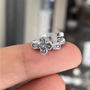 Modern Minimalist Crosses Ear Stud Mens Grunge Accessory Portable Alloy Construction Ideal For Music Festival Styles