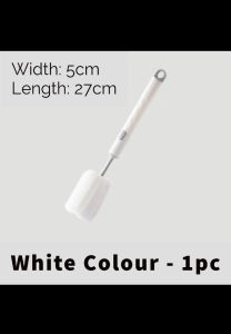 Cup/Bottle Cleaning Brush with Detachable Sponge Head