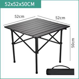 [ถูกที่สุด]โต๊ะสนาม โต๊ะแคมป์ปิ้ง ม้วนเก็บได้ โต๊ะสนามแคมป์ โต๊ะพับแคมปิ้ง โครงเหล็ก พับเก็บได้ กลางแจ้ง ในร่ม แคมป์ปิ้งปิกนิก พกพาสะดวก จัดส่งไว