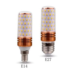 Bóng led bắp đui xoáy E27/E14 3 chế độ sáng ánh sáng trắng và vàng