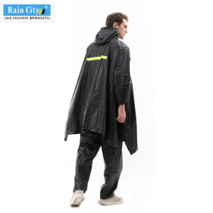 Jas Hujan Poncho Celana Tic Toc RAINCITY Tahan Air dan Berkualitas 69121 Rain City