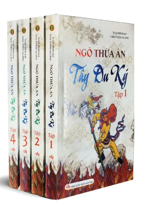 Sách - TÂY DU KÝ (TRỌN BỘ 4 TẬP) Bìa cứng