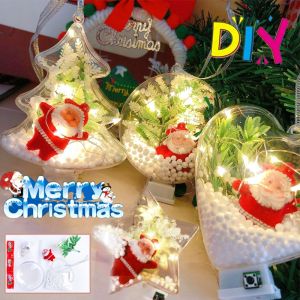 【Timeup】COD Merry Christmas โคมไฟคริสต์มาส ตกแต่งคริสมาส คริสมาส DIY ของขวัญคริสมาสต์