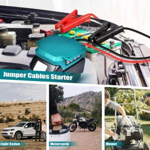 Lightweight Emergency Car Jump Starter for Multiple Vehicles with Cable Outdoor Enthusiasts Corrosion Resistance