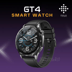 Fitbit GT4 Smart Watch Touch Screen 1.46 Inch Display Sport Watch GPS Track Blood Oxygen Blood Glucose Blood Pressure Heart Rate Sleep Monitoring Fitness Mode Bluetooth Call SMS Reminder Android IOS Original SmartWatches for Men Women
