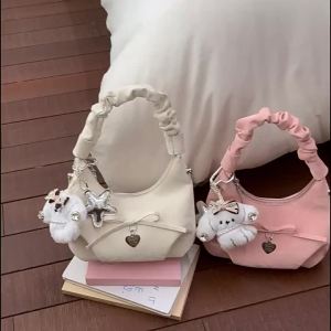 AE2026 New cloud-shaped bag with pleated bow small handbag crossbody bag high-end cloud-style small bag