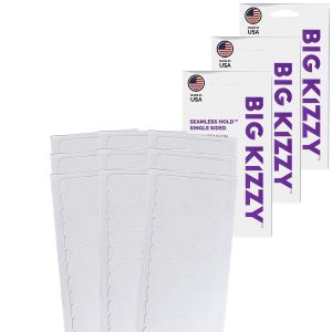 Single Sided Seamless Hold Replacement Tape for Hair Extensions - 6-8+ weeks of wear - Strong Hold and Residue Free One Sided Tape for Extensions - 36 tabs