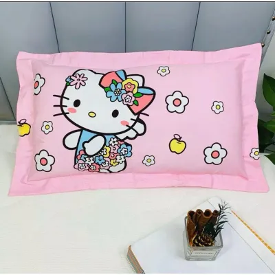 gối cho bé gối đi học cho bé gối trẻ em vải cotton mềm mát kt 30x50cm