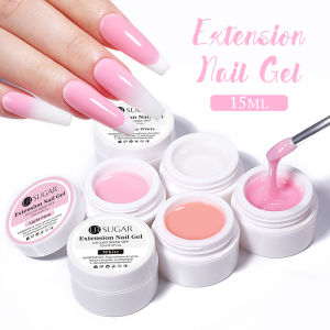 UR SUGAR Gel Poly Nối Móng 15Ml Gel Màu Hồng Trắng Trong Suốt Cứng Gel Mở Rộng UV Cho Móng Tay Móng Tay Nghệ Thuật Móng Tay Pháp Tự Làm Móng Tay