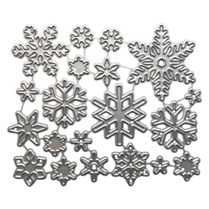 Winter Snowflakes Metal Cutting Dies Stencil DIY Scrapbooking Album Paper Template Mold Embossing Craft Decoration
