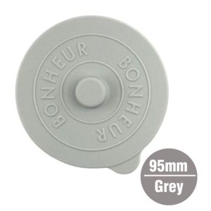 EQUITY 3pcs Protective with Convex Handle Dust Free Sealing Lid Cup Accessories Cup Caps Mug Cover