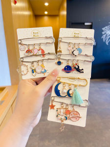 Handy Korean Style Cartoon Design Trousers Waist Adjustment Pins