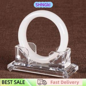 SHNGki Transparent Acrylic Bracelet Display Rack Bangle Organizer Storage Holder Stand
