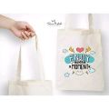 Promo Cetak Totebag Custom Full Color / Custom Goodie bag Murah / Tas Blacu. 