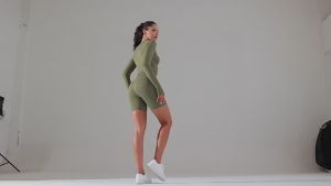 alo yoga Seamless Solid Color Jacquard High Elastic Tight Yoga Clothes 4 PCs Set Sports Running Fitness Clothes