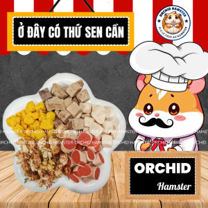 Thức Ăn Hamster Phổ Nhỉ Mix Đủ Vị Bổ Sung Canxi - Đạm - Giảm Stress