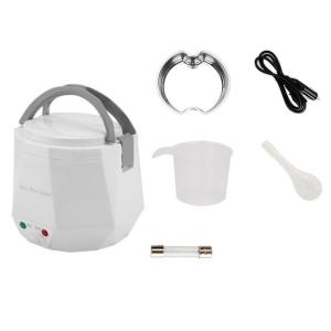 【Local Stock】1.6L Car Mini Multi-function Rice Cooker Non-stick Inner Pot Portable Electric Mini Rice Cooker Lunch Box Microwave Smart Rice Cooker Small For Car/Truck