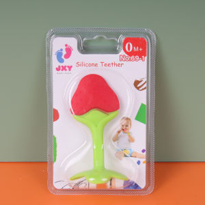 HIPPO LAND Terbaru Kemas dengan Mika Teether bayi berbentuk buah - Mainan gigitan bayi BPA Free M69