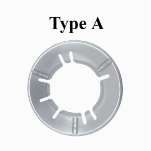 Gas Stove Wind Shield – 8-Hole Design for Stable Flame Heat-Resistant & Durable Cooktop Protector