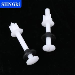 [COD] 🔥🔥🔥SHNGki 2 cái nhựa nhà vệ sinh chỗ ngồi bản lề sửa chữa bu lông + Lắp Ốc vít + máy giặt Kit cho Nhà Phụ kiện phòng tắm