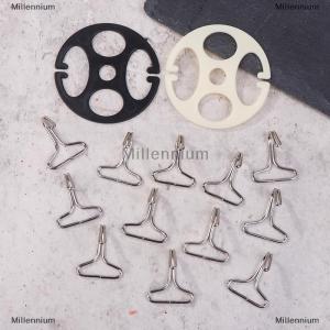 [COD] Millennium 24pcs Car Seat Cover Plum Plate Metal Hooks 12pcs Plastic Car Seat Covers Chuck And 12pcs Metal Hooks Locking Clip For Car Seat