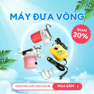 Máy Đưa Võng Tự Động TS - Nâng Niềm Tin Giấc Ngủ Cho Bé