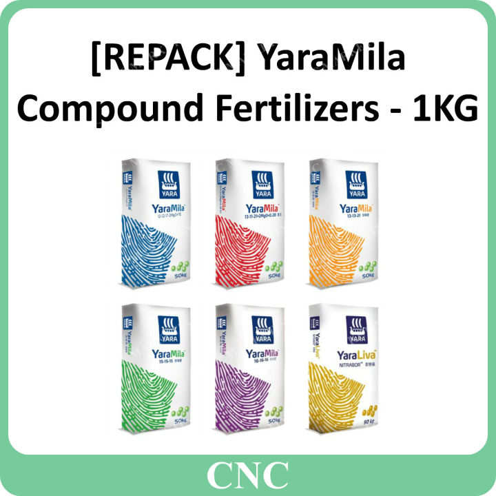 Repack Yaramila Compound Fertilisers Kg Lazada