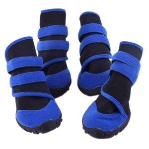 DGFDF Soft Anti-Slip Waterproof Dog Leg Cover Sole Shoes For Small Large Dogs Pet Supplies Dog Shoes Pet Rainshoes Dog Booties