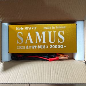 Dibuat di Taiwan SAMUS 2000G Inverter Transformator Booster DC12V Silikon Tunggal 6000W