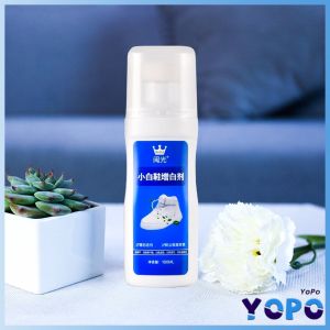 YP 100ml Shoe Cleaner Brightener Remove Stain Shoe Brush White Shoes Professional Bleach